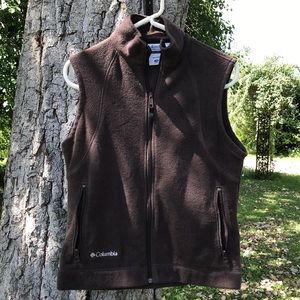 Brown Columbia vest